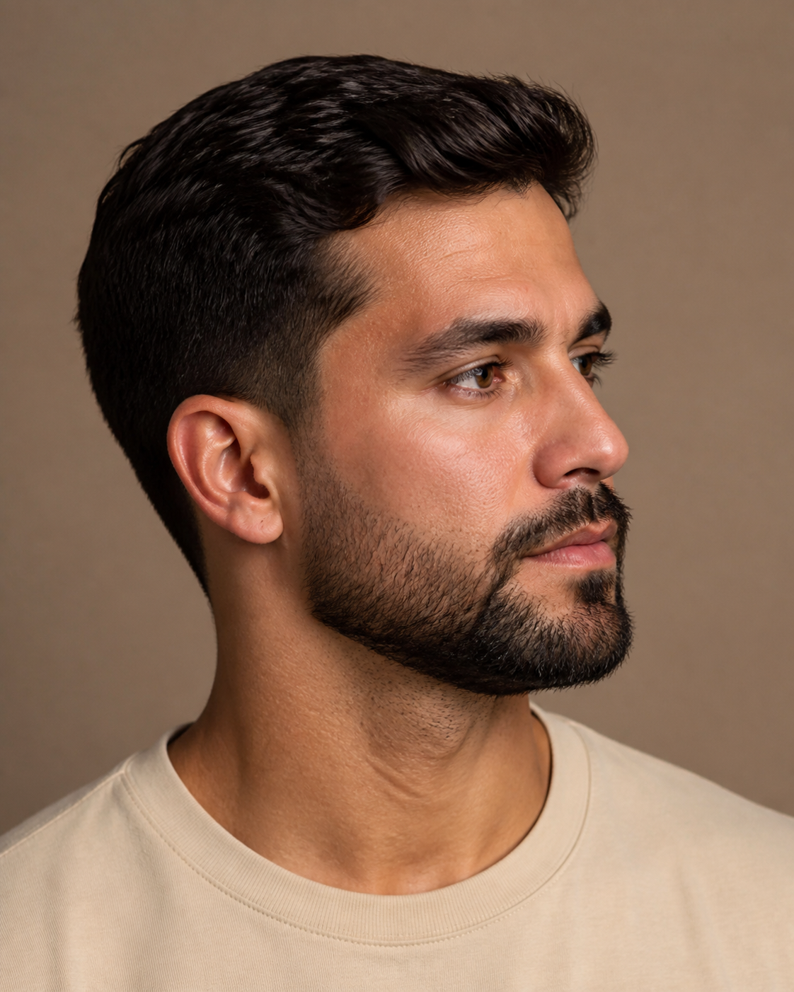 Referência profissional de Barba degradê